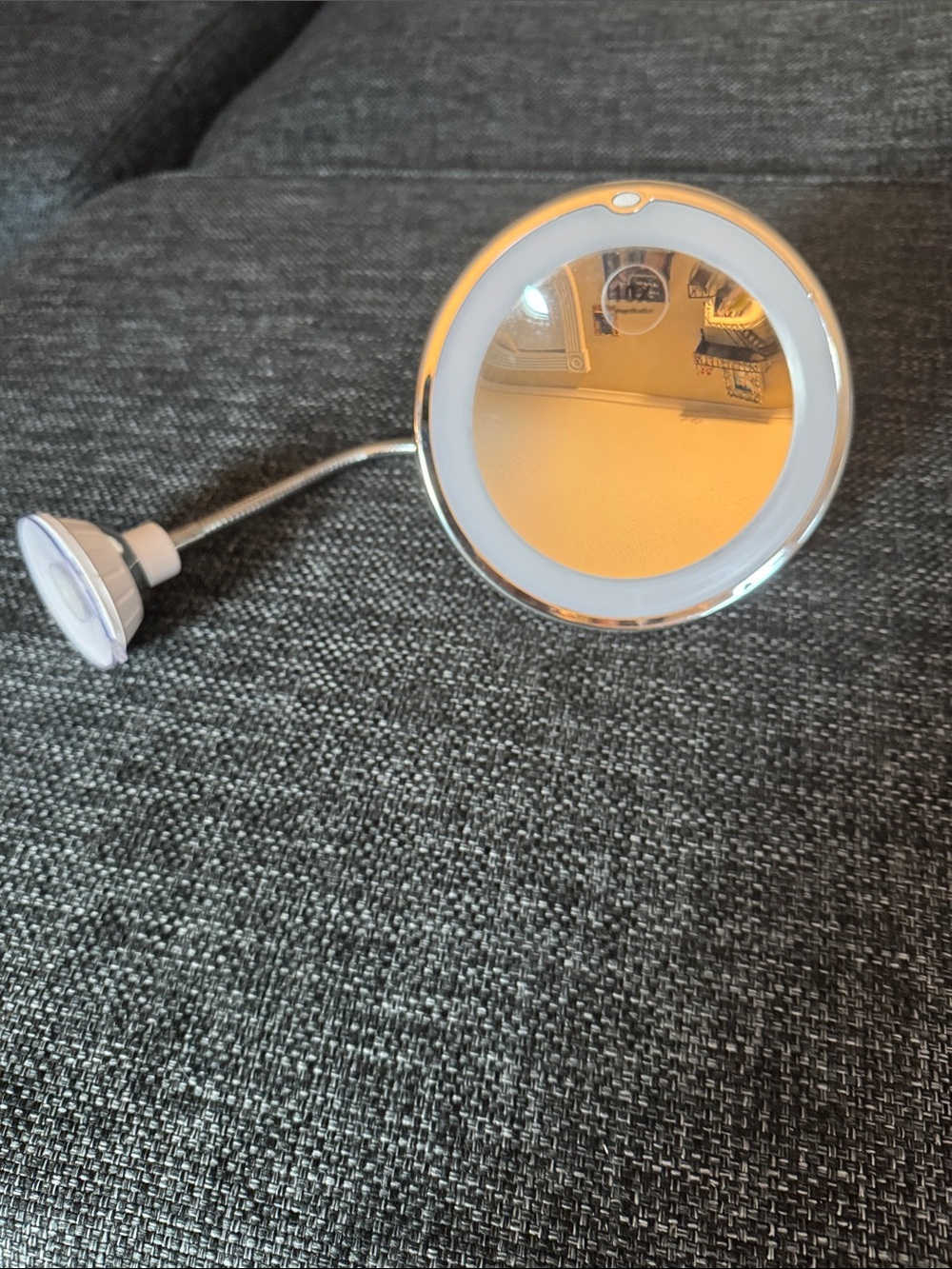 LED Lighted Makeup Mirror - White